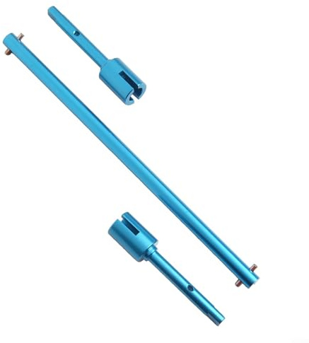 Propeller Shaft and Drive Shaft Joint Cups Compatible with For Tamiya TT02 for 1/10 Scale RC Vehicle (Blue set)