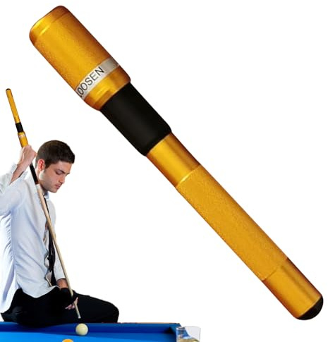 Pool Cue Extension | Telescopic Pool Cue Extender Stick Extender | Billiard Accessories, Sturdy Aluminum Alloy & Rubber For 9-Ball, American 8-Ball