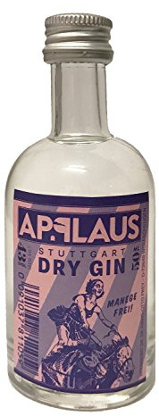 Applaus Gin Stuttgart Trocken 0,05 Liter Miniatur
