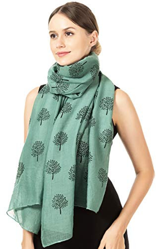 World of Shawls Mulberry Tree Scarf Shawl Wrap Soft Warm (Pistachio - Stitched Ends)