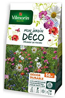 Sachet graines Mélange de fleurs Durable 50m2
