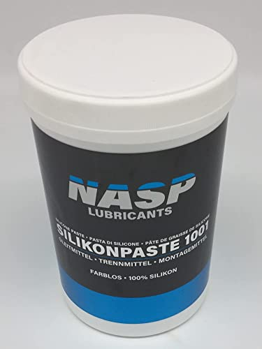 NASP Pâte silicone lubrifiante transparente 1 kg - Fabriqué en Allemagne