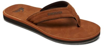 Quiksilver Men's Carver Nubuck Sandal, Brown/Brown/Brown, 8 UK