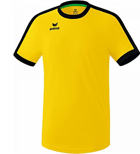Erima Unisex Erwachsene Retro Star Trikot (3132123), gelb/schwarz, XL