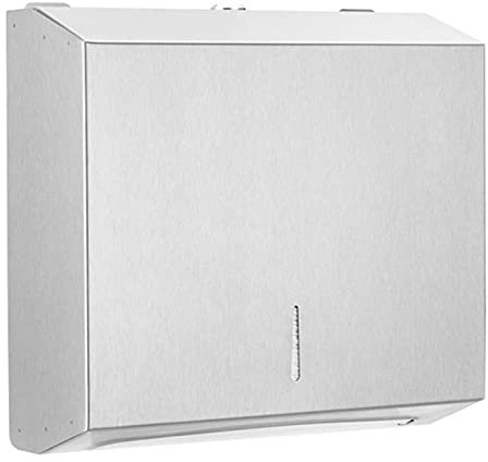LIOONS Wasserdichter Handtuchspender Edelstahl Lock Design Papierhandtuchspender Wand Kommerzieller Industrieller Handtuchspender