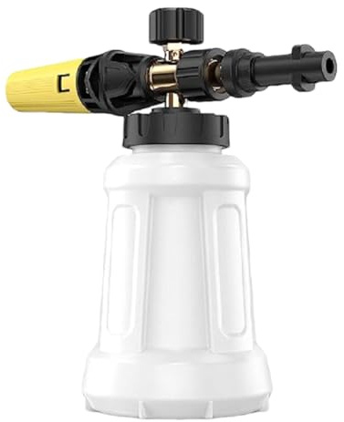 Pistolet en mousse avec nettoyeur haute pression - Vaporisateur de lavage de voiture réglable, outil de lavage de voiture polyvalent, buse en mousse - Vaporisateur sous pression pour les détails de la