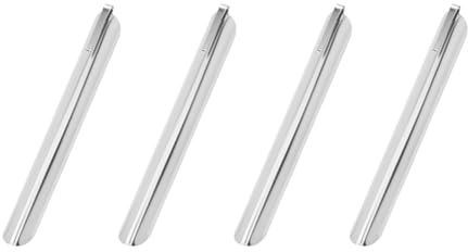 Osmond Barredor de Migas de Mesa de Acero Inoxidable, Barredor de Migas de Restaurante con Clip de Bolsillo, Herramienta de Limpieza de Migas de Mesa para Servicio Doméstico