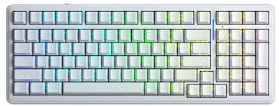 x Aula F99 Pro Wireless Mechanical Gaming Keyboard, Hot Swappable Custom Cream Keyboard with RGB Backlit, Pre-lubed Linear Switches, Gasket Structure PBT Keycaps Blutooth Keyboards for PC Xbox