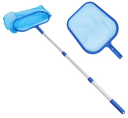 Happyyami Ultrafeines Mesh-laubskimmer-netzset 3-teilig Pool-laubskimmer Für Einfache Reinigung