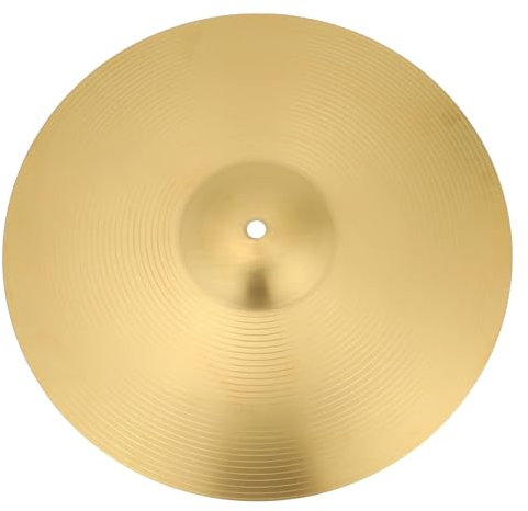 Anfänger Becken Übungstrommel-Becken Splash-Becken Metall-Drum-Set-Becken Übungs-Jazz-Drum-Becken Crash-Becken(14 inch)