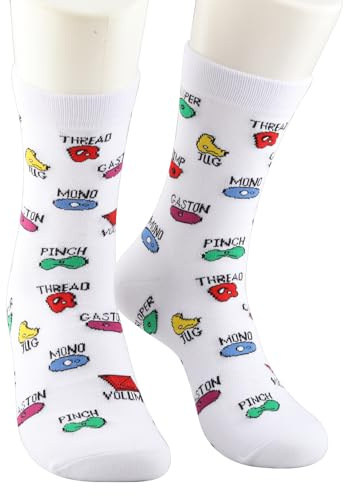 2 Pairs Funny Rock Climbing Socks Rock Climbing Bouldering Lover Gift Rock Climbing Adventure Gift For Climber Boulderer (UK, Alpha, One Size, Regular, Regular, Climbing Socks)