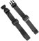 Bruislard 2 Pcs Replacement Backpack Waist Strap Black Backpacks Chest Straps Adjustable Sternum Straps Chest Belt with Quick Release Buckle for Hiking Camping