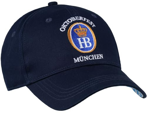 Hofbräuhaus München Keps Original Flexfit Cap för män och kvinnor | Baseball-, lastbilskeps | Presentidé för män och kvinnor, blå, one size