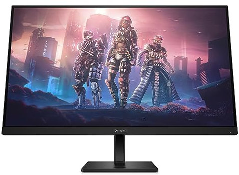 HP Omen 32q 31.5” (80cm) QuadHD (2560 x 1440) 165Hz IPS Gaming Monitor – QHD, 400 Nits, 99% sRGB; 95% DCI-P3, 1ms GTG, Freesync, FlickFree, VESA, 3.5 mm Audio Out, HDMI, DisplayPort (Renewed)