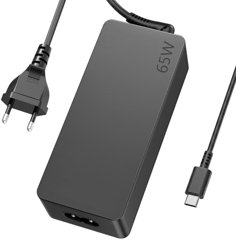 SUNYDEAL 65W HP Ladekabel Laptop USB C Ladegerät Netzteil für HP Dell
