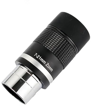 Accesorios para telescopios astronómicos Ocular del Zoom de 7-21m m 1.25 31.7m m for el telescopio astronómico Multicapa