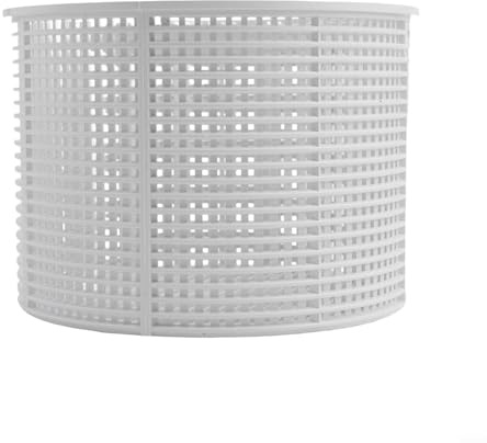 Hosrivae Pool Skimmer Basket Replacement for Hayward -1082, Strong ABS Material, Non-Floating Design, Fits Above Ground & In-Ground Pools(WHITE)