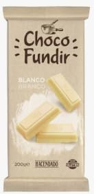 Choco Fundir Blanco White Chocolate for Melting, 200g. Pack de 3