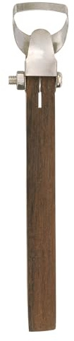 QUARKZMAN Herramienta Para Hacer Asas De Cerámica, dor De Asas Para Tazas, Raspador Para Escultura En Arcilla, Extrusor De Arcilla Para Hacer Tazas Y Artesanías Cerámicas (Semicircular)