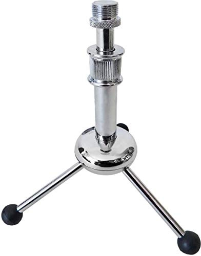 keepdrum MS055 Mikrofonständer Tisch-Stativ Tripod