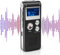 Mini Voice Recorder for Lectures Meetings&Class -KINOEE 8GB Digital Activate Audio Tape Recording Device with Double Sensitive Microphone&MP3 Playback