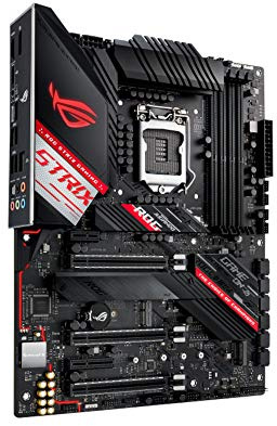 ASUS ROG Strix Z490-H Gaming Z490 LGA 1200 (Intel® 10th Gen) ATX gaming motherboard (12+2 Power Stages,DDR4 4600, Intel® 2.5 Gb Ethernet, USB 3.2 Gen 2, AURA Sync)
