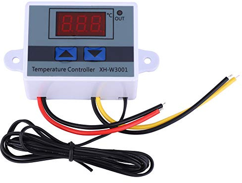 Temperaturregler, DC 12V 120W mit wasserdichter Sensorsonde für Lukenbereich, Inkubation, Gerätekoffer Digitaler Thermostatschalter