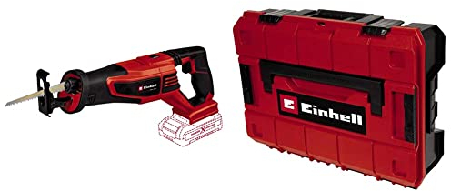 Einhell Akku-Universalsäge TE-AP 18/28 Li BL Power X-Change (Li-Ion,18 V,28 mm Hubhöhe,bürstenloser Motor,drehbarer Hauptgriff,Anti-Vibrations-Funktion, inkl. Systemkoffer, ohne Akku und Ladegerät)