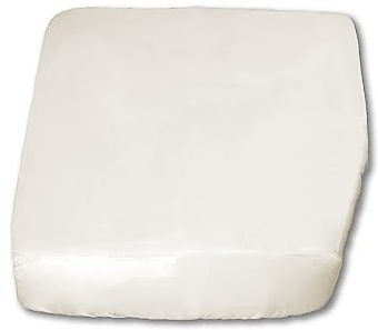 Jonic Essentials Spannbettlaken für Wohnmobil, für rechte Hand, abgeschnittene Wohnmobil-Matratze, luxuriöses Polycotton, Fadenzahl 200, Rundumgummi, hergestellt in Großbritannien (137/190/30 cm)