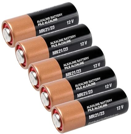 Pila MN21 de 12V, duración Prolongada, Ideal para Dispositivos remotos y Sistemas de Seguridad.