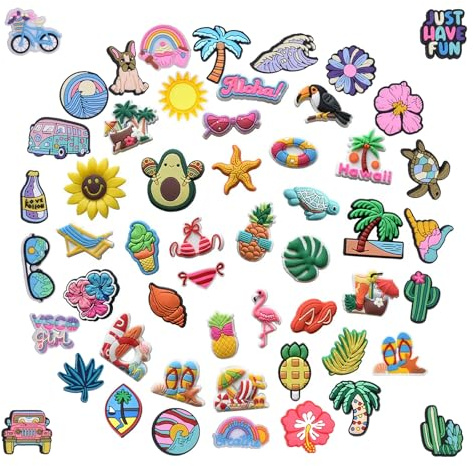 AYNKH 54 Stück Schuh Charms für Shoes Anstecker,Karikatur Cartoon-Schuhanstecker,PVC Shoes Charms,DIY Dekorationen für Schuh,für Kinder,Jugendliche und Erwachsene Partys,Geschenke