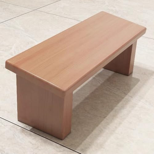 UPWONEC Meditationshocker Aus Walnussholz, Kniehocker Aus Massivem Holz, Gebetshocker Mit Schnitzereien, Poliert Und Glatt, Faltbarer Teehocker, Yogahocker,B