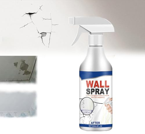 LXCJZY Magic Wall Repair Spray Set, Mending Kit for Seamless Repairs, Versatile Wall Repair Paint, White Ceiling Spray Paint (1pcs)