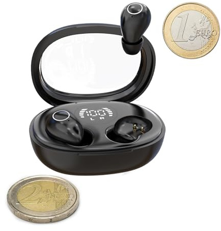 Mini Kopfhörer Bluetooth Unsichtbar True Wireless Earbuds Sleep Headphones Buds Schlafkopfhörer Seitenschläfer Bluetooth Klein Inear Kopfhörer Ohrstöpsel zum Schlafen Kleine Ohren Earplug for Sleeping