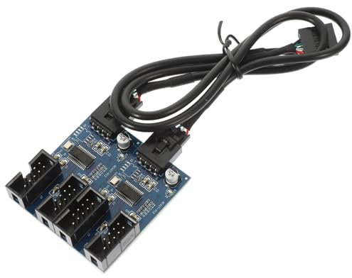 Housoutil 3 Piezas Tarjeta Vertical Retráctil Adaptador Usb Múltiple Extensor Divisor De Cable De Extensión Concentrador Usb Divisor De Cubo De Extensión Tarjeta De Circuito Impreso