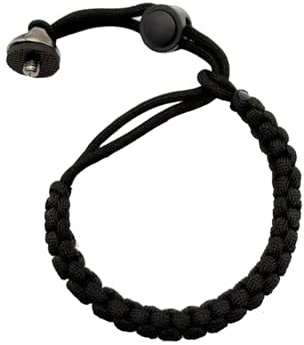 DIPZO Justerbar Kamerahandrem med 1/4-tums D-ring Skruv, Kompatibel med 360 X3, Actionkameror, Selfie-pinnar, Nylonhandledsrem för Säker Grepp