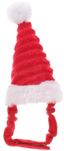 Haustier WeihnachtsmüTze Niedlicher Hundehut FüR Kleine Hunde Katzen Hamster WeihnachtskostüM Kopfbedeckung ZubehöR FüR Festliche Hundepartys Und Fotoshootings