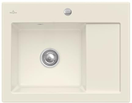 Villeroy & Boch VB-3312 02 FU SUBWAY 45 COMPACT Spülbecken, Ivory