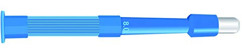 GIMA Curette Biopsia-Punch, Sterili, Monouso, Lama in Acciaio Inox Senza Saldatura, Latex Free, Manico Scanalato, Misura Ø 8 mm, Lunghezza Lama 8 mm, Confezione da 10 Curette in blister