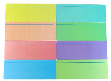 Bandes d'aide à la lecture, superposition colorée, marque-pages, règles de suivi de lecture pour enfants, enseignants, personnes dyslexiques, débutants en lecture Type 3