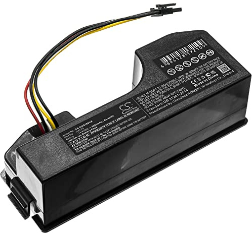 TECHTEK Batería 3000mAh Compatible con [Panoramic] 2690, para [Cecotec] Conga 1690, Conga 1690 Pro, 1890, 2290, 2690, 3090, 3090 Laser, 3091, 3091 Laser- FBA