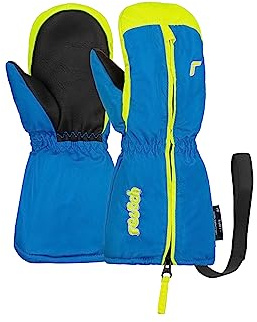 Reusch Winter-Fäustlinge Babys & Kinder | extra warm, weich & Winddicht | atmungsaktiv, Reißverschluss für leichtes Anziehen, Kinderhandschuhe für Alltag, Schnee & Outdoor, 1-6 Jahre, Tom Mitten