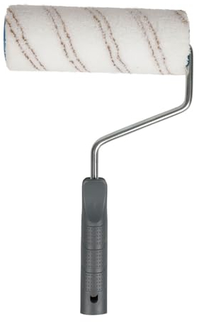 COGEX - Rouleau peinture 180mm, rouleau peinture avec manche - Rouleau peinture - Manchon mur & plafond - Tous travaux - Longueur: 180mm - Pour murs & plafonds - Manche en plastique 100% recyclé