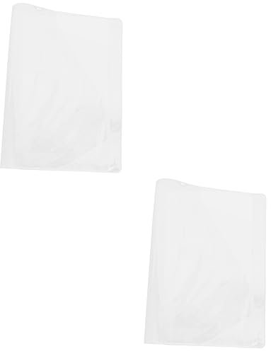 MAGICLULU 2stücke Buchhülle Transparent Buchschutzfolie Anti-kratzer Schutzhülle Für Notizbücher Und Schulbücher Wiederverwendbare Buchumschläge Für Scrapbook Und Schulbedarf