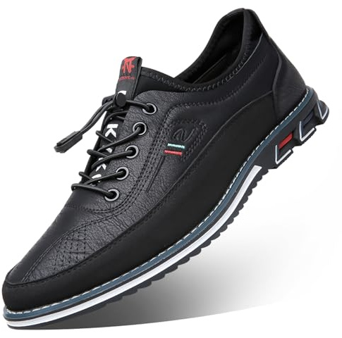 Mocassin Homme Cuir Occasion Formelle léger Chaussures de Costume Plates Chaussures d'affaires