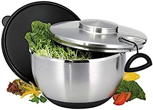 Centrifuga per Insalata, Corda a Mano, centrifuga per Insalata più votata, Ciotola per Robot da Insalata, spara Insalata, disidratatore per Verdure, asciugatrice, pulitore, cestello per disi