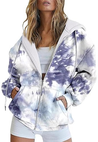 Uwdiohq Sale Angebote Oversize Hoodie Damen XXL Leichter Pullover Sommer Tunika Mit Kapuze Weisses Sweatshirt Eng Sweatjacke Hellblau Shirtjacke Große Größen My Orders