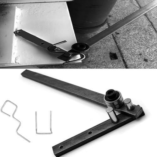 Macchina Piegatubi Manuale, Dispositivo di Piegatura in Acciaio al Carbonio, Utensili Manuali Creativi, Piegatrice Manuale per Aste di Ferro, Piegatrice Universale Manuale