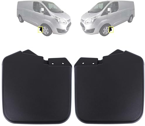 INLY Parafanghi protezione parafanghi paraspruzzi per destra e sinistra compatibile con Ford Transit Custom (2012->) Ford Transit Tourneo (2012->) 1915642 BK2116A267BC BK2116A267BC5JA