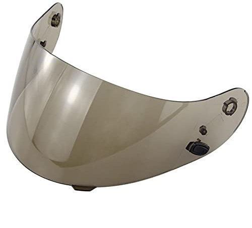 CYLCLNB Motorcycle Helmet Visor Lens, Helmet visor lens, Anti-glare/UV Helmet Lens Visor Compatible with CS-15 TR-1 FG15 HS-11 FS-15 FS-11(Clear)(Smoke)